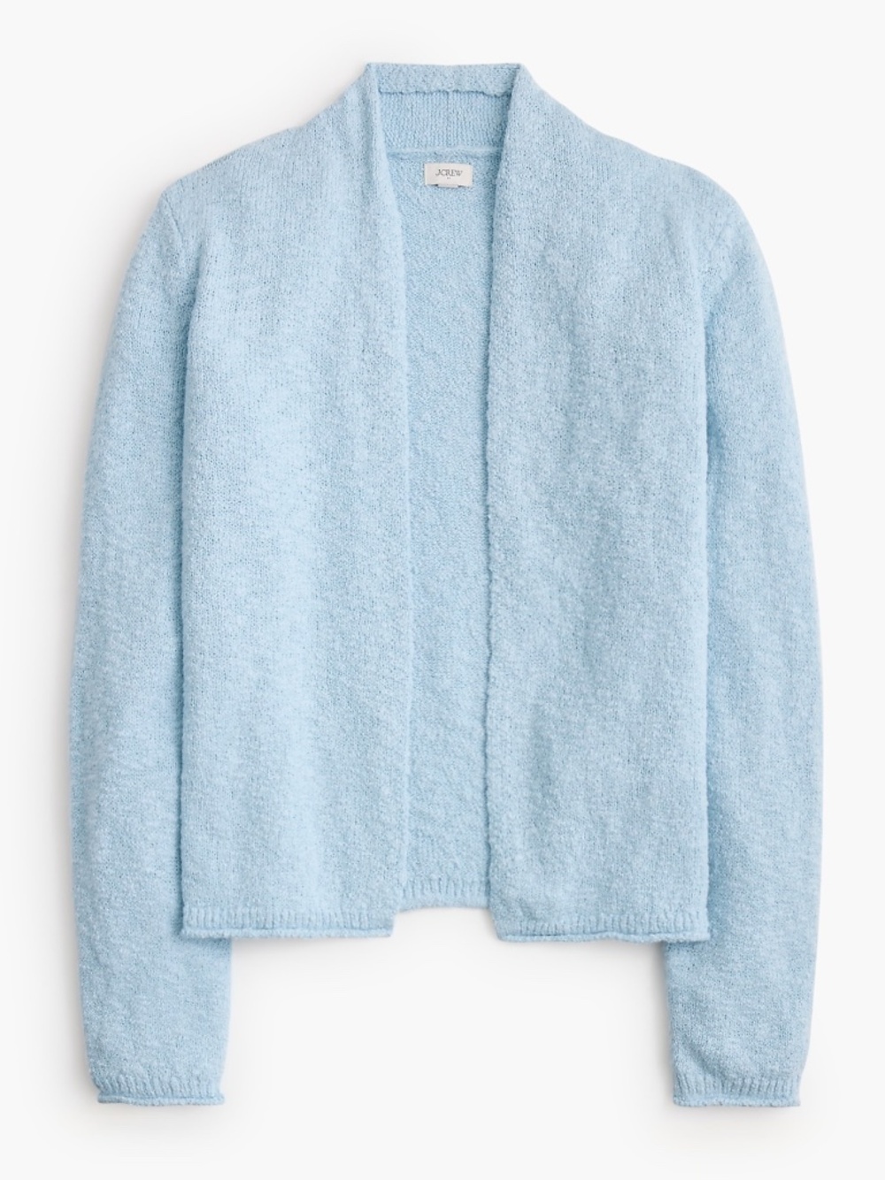 NWT J.Crew Factory Slub Open Cardigan Sweater